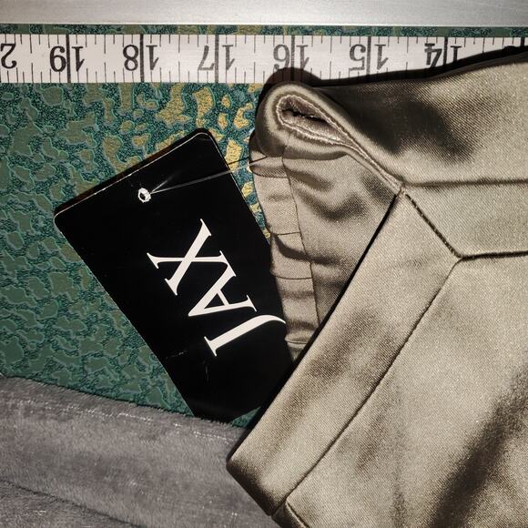 JAX Dress Size 4 NWT Gold Bandage Style Cap Sleeve Cocktail Party Sheath - Picture 6 of 8